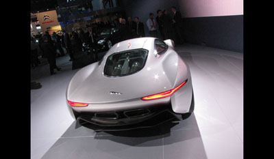 Jaguar C-X75 Concept 2010 - Plug-in electric car with Gas turbines propelled range extender.8